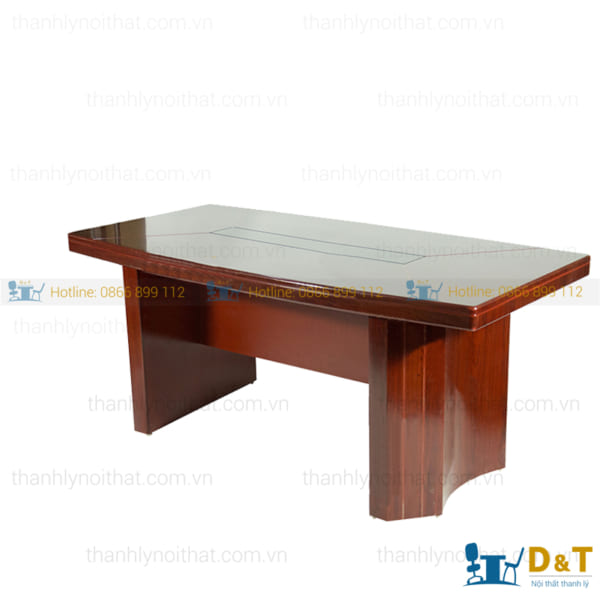 Bàn họp gỗ sơn PU 2m BHU01