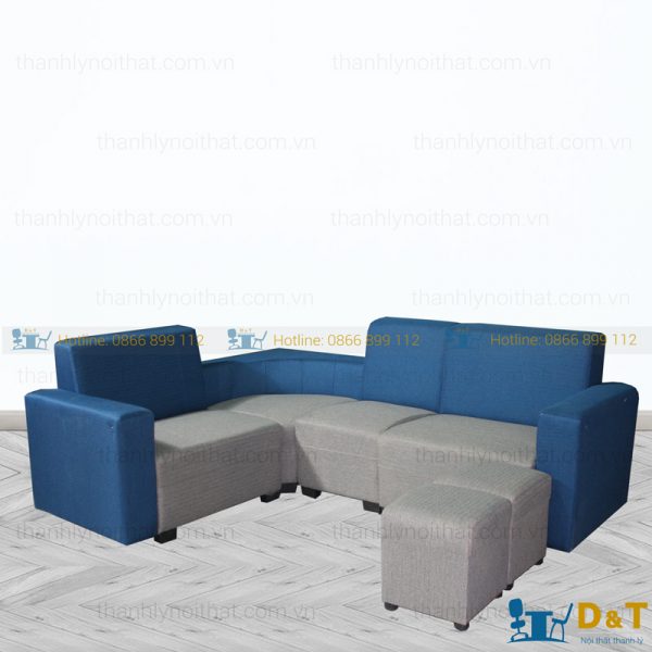Sofa góc nỉ giá rẻ SFNR01