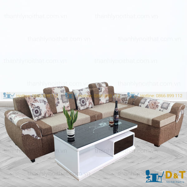 Sofa góc nỉ cao cấp SFN02